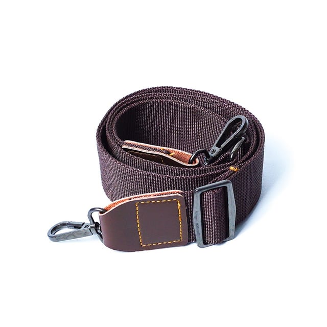 Crossbody Nylon Coklat 38mm x 120cm	