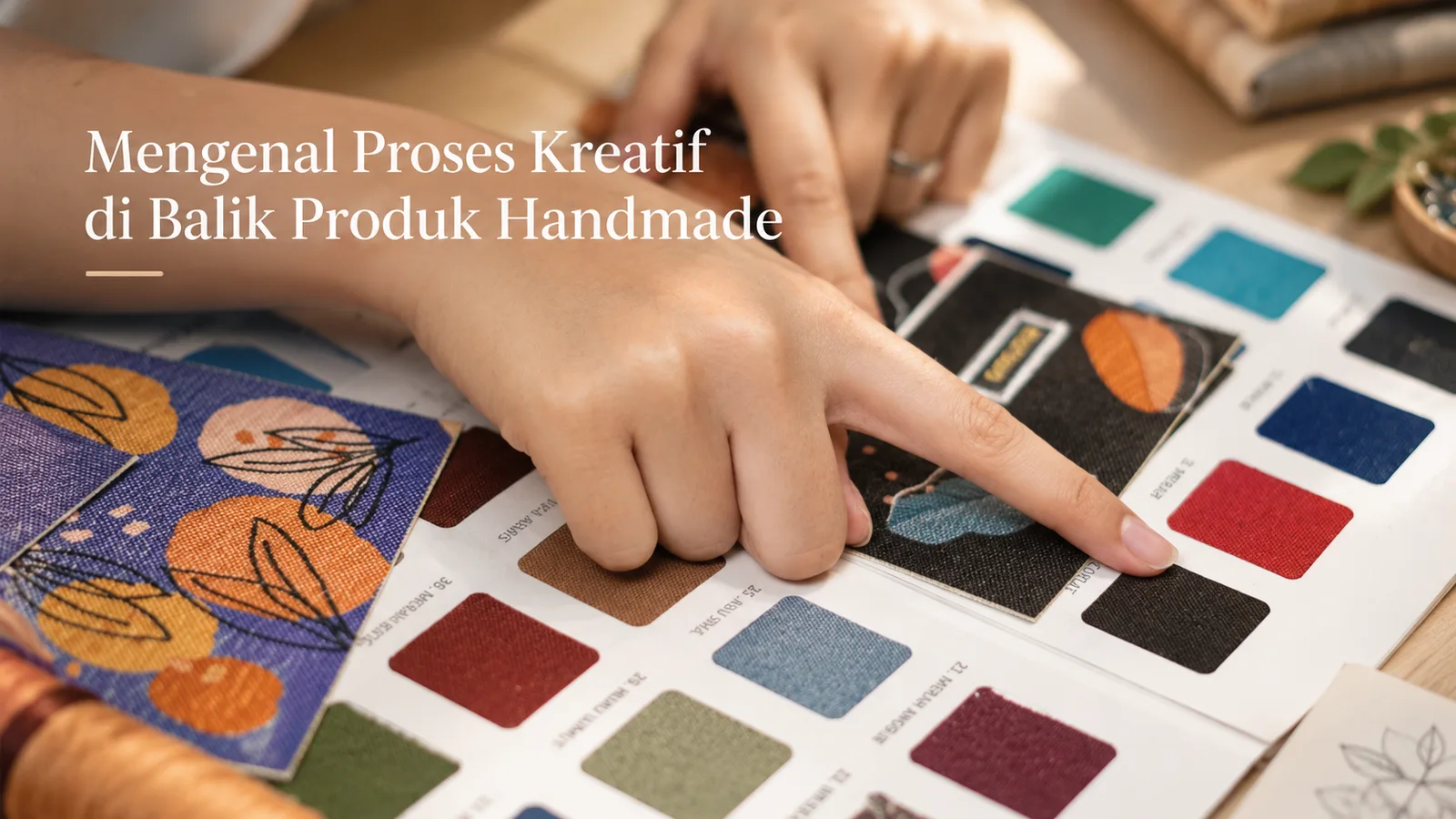 Mengenal Proses Kreatif di Balik Produk Handmade